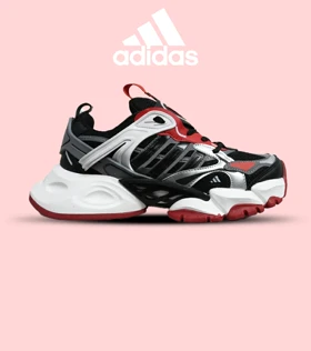 کفش کتانی مردانه و زنانه مشکی سفید قرمز ADIDAS performance x9000l4