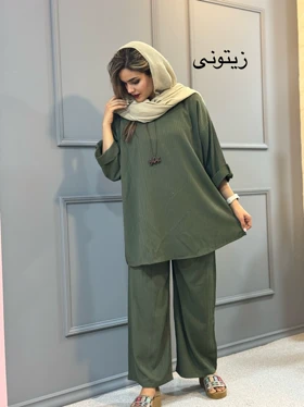 ست مانتو شلوار آیوا