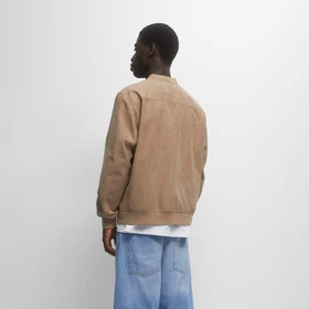 بامبر ساده PULL&BEAR رنگ اخرایی