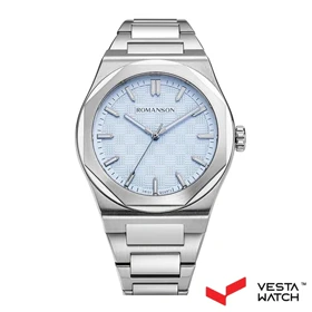 ساعت مچی مردانه رومانسون ROMANSONمدل RM4BS004MMWWA95B-BL