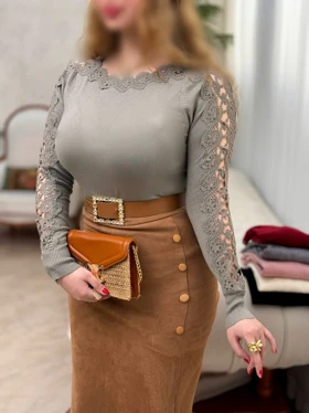 بلوز گپ وارداتی مدل ماهنیکا کد 40195