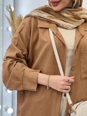 مانتو کراش بغل چهار دکمه