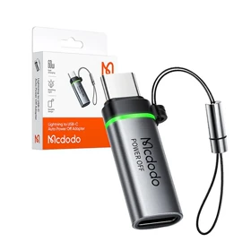 تبدیل و مبدل لایتنینگ به تایپ سی با توان 60 وات مک دودو OT-601