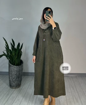 پیراهن مانتویی هلن(ایراد دار)