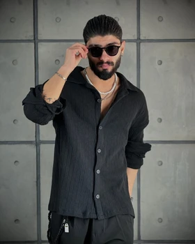 پیراهن پارچه بوکله ترک