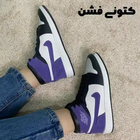 نایک جردن ساق‌دار بنفش