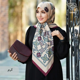 روسری ابریشم کجراه تارا