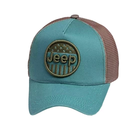 کلاه کپ JEEP FLAG (سبز ارتشی/کله غازی)