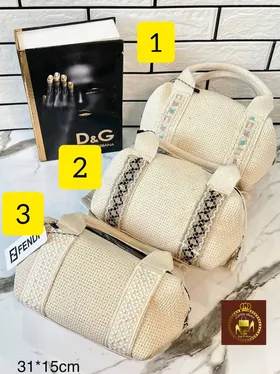 کیف صندوقی زنانه دوشی و دستی کنفی