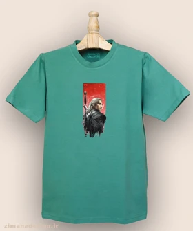 تیشرت مردانه و زنانه طرح ویچر شخصیت گرالت کد 923