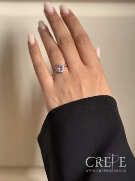 انگشتر نگین قلب