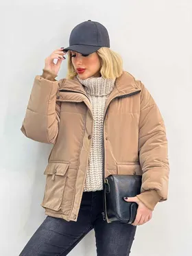 کاپشن سیلیکونی دو جیب پاکتی