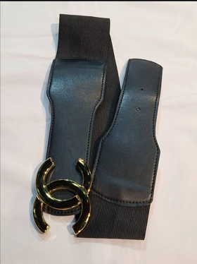 کمربند چرم و کش 7 سانتی