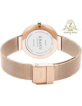 ساعت مچی زنانه اوباکو Obaku اورجینال مدل V252LXVIMV