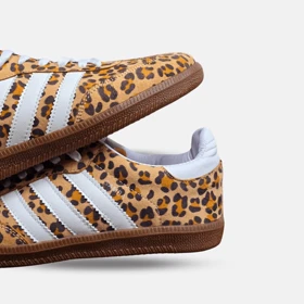 کفش اسپرت کتانی سامبا پلنگی زنانه samba adidas