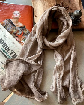شال کتان رومی