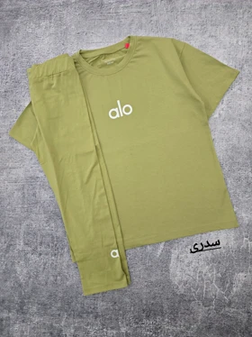 ست تیشرت و لگ alo
