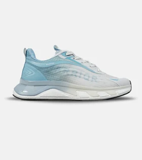 کفش کتانی ورزشی سفید آبی Warrior Sneakers مدل 7873