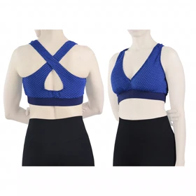 نیم‌تنه ورزشی زنانه مدل GT5373 آبی