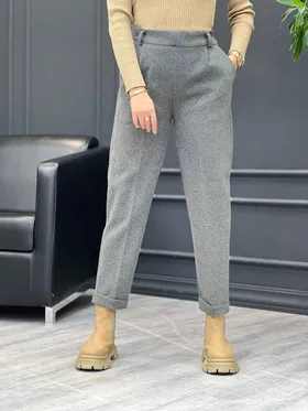شلوار فوتر مام پاکتی