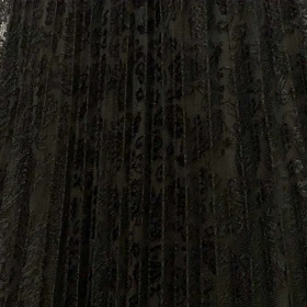 دامن گیپور پلیسه بلند مشکی