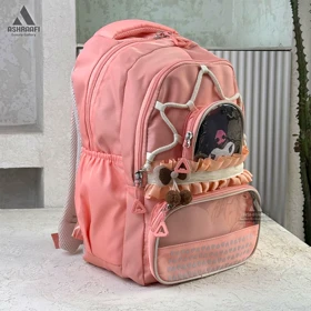 کوله پشتی دخترانه عروسکی Backpack A26 (صورتی)