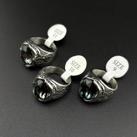 انگشتر استیل رنگ ثابت مردانه کد tw10003