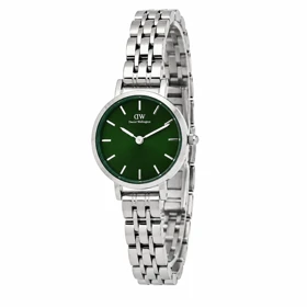 ساعت دنیل ولینگتون زنانه مدل DW-6310-L استیل صفحه سبز مینی