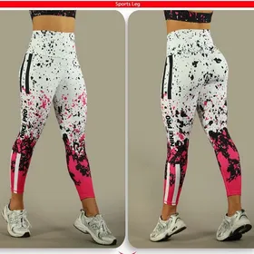 ست ورزشی nike pro صورتی سه تیکه 42 44