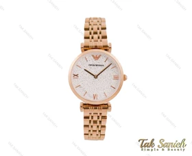 ساعت امپریو آرمانی زنانه رزگلد Armani-3682-L