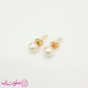 گوشواره میخی دخترانه ژوپینگ مرواریدی