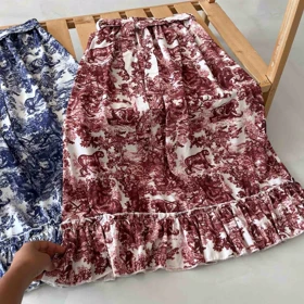 دامن چین‌دار زنانه - کد 834