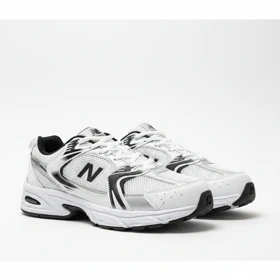 کفش کتانی نیوبالانس 530 سفید مشکی بزرگ پا کد 294963