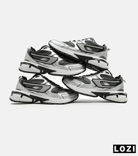 کفش کتانی مردانه نقره ای خاکستری DIESEL S-SERENDIPITY SPORT