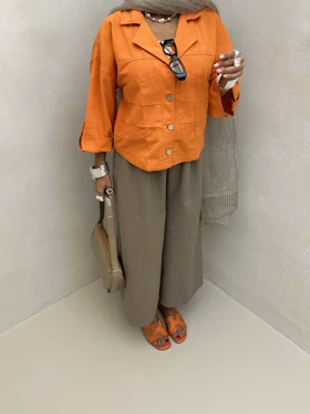 شومیز جیب رودوخت