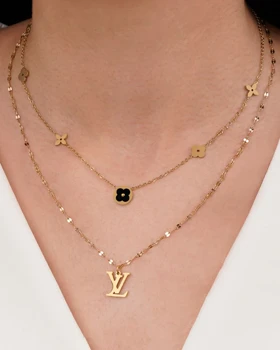 گردنبند دولاین ونکلیف استیل