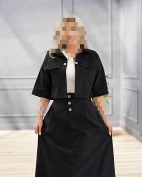 ست کت دامن مدل ناهید کد 50255