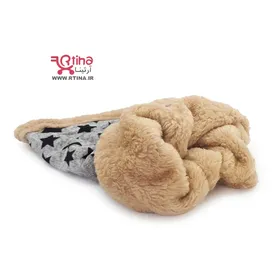 کلاه اسکارف پسرانه و دخترانه لب خز طرح LV