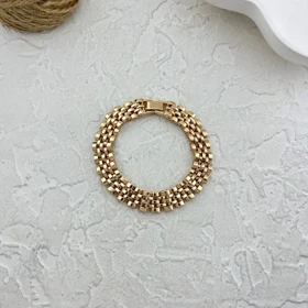 دستبند زنانه طرح رولکس با رنگ ثابت و ضد حساسیت