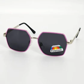 عینک آفتابی بچگانه سبک پلیس (صورتی پررنگ)