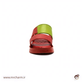 صندل لژدار تمام چرم زنانه mrc2117-02
