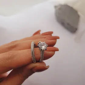 حلقه و پشت حلقه طرح معروف Pave