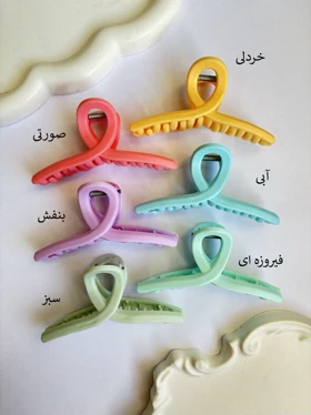 کلیپس روبانی پاستیلی- کد 1137