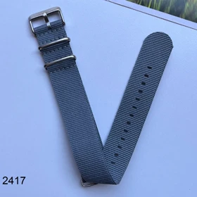 بند نیتو برزنتی طوسی سایز 24mm کد 2417