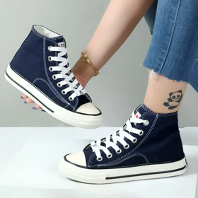 کتانی اسپرت زنانه مدل آل‌استار کانورس Converse رنگ سرمه‌ای