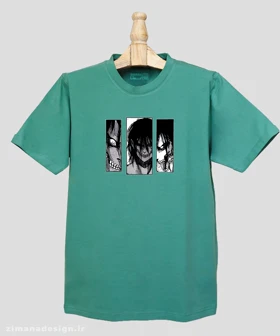 تیشرت مردانه و زنانه انیمه اتک آن تیتان طرح ارن یگر کد 775