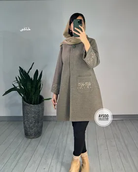 پالتو روناک گلدوزی