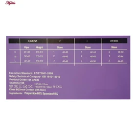 جوراب ساق بلند زنانه رنگ کرم مدل 5347