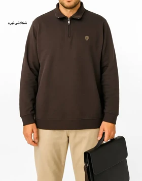 پلیور دورس مردانه جلو زیپ پیمان 2