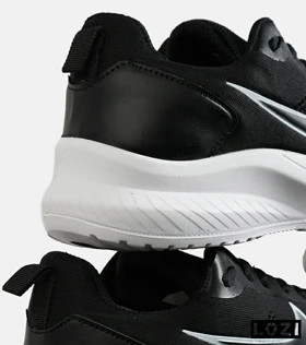 کفش کتانی مردانه و زنانه مشکی سفید Nike zoom مدل 7240